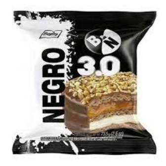 ALFAJOR BAGLEY B Y N TRIPLE 73.5g NEGRO